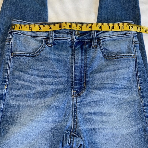 American Eagle Outfitters Super Hi Rise Jegging Super Stretch Size 2 Regular - Picture 11 of 12